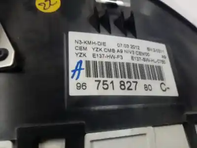 Peça sobressalente para automóvel em segunda mão quadrante por peugeot 208 access referências oem iam 9675182780  