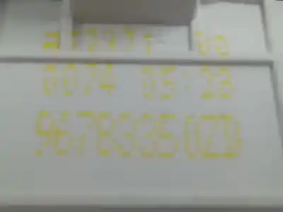 Second-hand car spare part left front power window switch for citroen jumpy fugón 1.5 blue-hdi fap oem iam references 96783350zd  