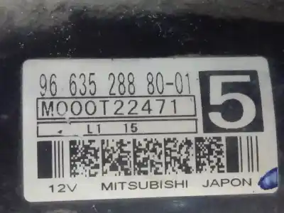 Second-hand car spare part starter motor for peugeot 306 4 pt. (s1) (08.1994) sr 88 cv / 65 kw oem iam references 9663528880  