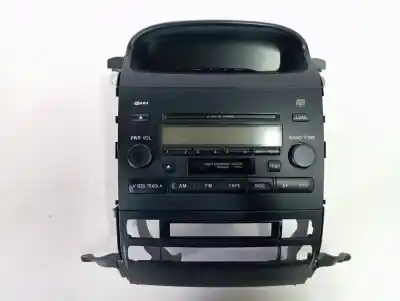 İkinci el araba yedek parçası SES SISTEMI / RADYO CD için TOYOTA LAND CRUISER (J12)  OEM IAM referansları 8612060510  