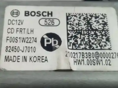 Second-hand car spare part left front window motor for kia ceed (cd) 1.6 crdi 136 oem iam references 82450j7010  