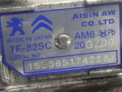 Pezzo di ricambio per auto di seconda mano riduttore per citroen ds5 design riferimenti oem iam 20gz09  