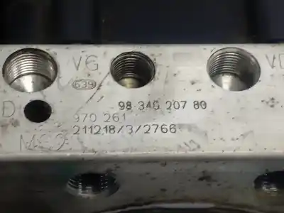 Pezzo di ricambio per auto di seconda mano abs per opel combo life e opel combo riferimenti oem iam 9834920780  