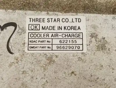 Second-hand car spare part intercooler for opel antara cosmo 4x4 oem iam references 96629070  