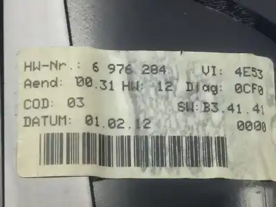 Peça sobressalente para automóvel em segunda mão quadrante por bmw x5 (e70) xdrive30d referências oem iam 6976284  