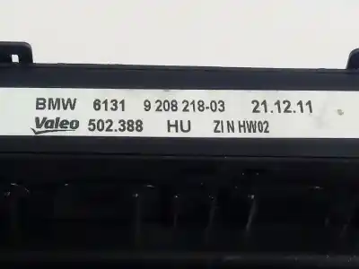 Peça sobressalente para automóvel em segunda mão comando de sofagem (chauffage / ar condicionado) por bmw x5 (e70) xdrive30d referências oem iam 9262780  