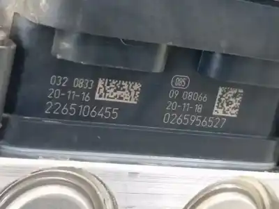 Peça sobressalente para automóvel em segunda mão abs por renault kangoo profesional referências oem iam 0265956527  
