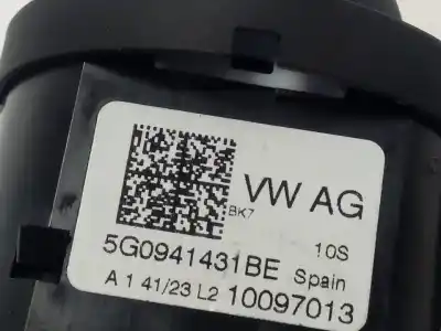 Second-hand car spare part headlights switch for volkswagen t-roc (d11) life oem iam references 5g0941431be  