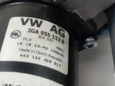 Автозапчастина б/у двигатель передніх склоочисників для volkswagen t-roc (d11) life посилання на oem iam 2ga955113b  