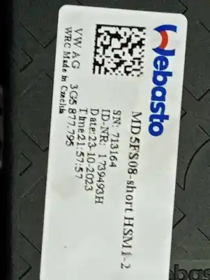 Автозапчасти б/у электродвигатель крыши за volkswagen t-roc (d11) life ссылки oem iam 3g5877795  