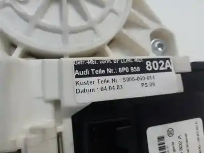 Piesă de schimb auto la mâna a doua mecanism acționare geam fațã dreapta pentru audi a3 (8p) 2.0 tdi ambiente referințe oem iam 8p0959802a  