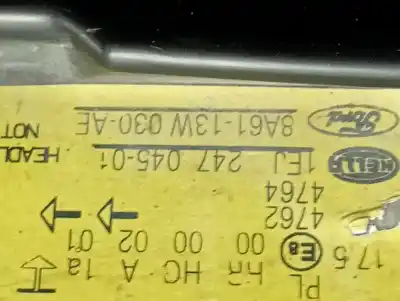 İkinci el araba yedek parçası sol far için ford fiesta vi (cb1, ccn) 1.4 tdci oem iam referansları 1ej24704501  
