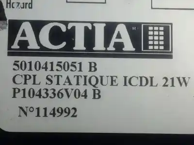 Peça sobressalente para automóvel em segunda mão peças diversas por renault premium lander d/dci 11c+j01 referências oem iam 5010415051b  