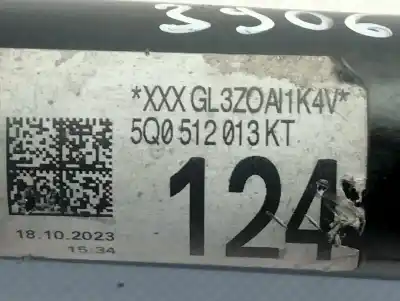 Автозапчасти б/у задний левый амортизатор за volkswagen t-roc (d11) life ссылки oem iam 5q0512013kt  