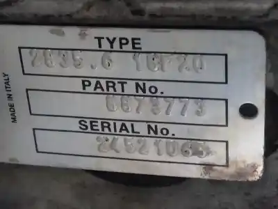 Автозапчасти б/у коробка передач за iveco daily furgon fg h2 batalla 3520 33 s ... v ссылки oem iam 2835.618f20   Автозапчасти б/у коробка передач за iveco daily furgon fg h2 batalla 3520 33 s ... v ссылки oem iam 2835.618f20