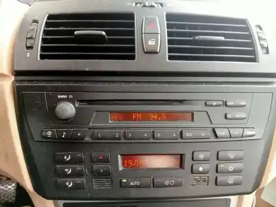Peça sobressalente para automóvel em segunda mão sistema de áudio / rádio cd por bmw x3 (e83) 3.0d referências oem iam 6512694576602