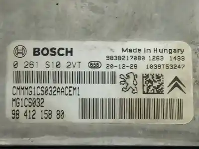 Second-hand car spare part ecu engine control for opel corsa f hn05 oem iam references 9841215880  