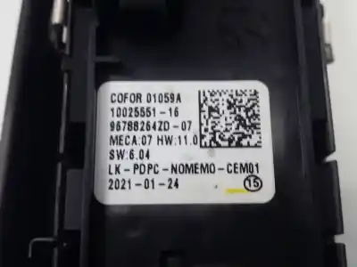 Автозапчасти б/у выключатель левого переднего окна за opel corsa f hn05 ссылки oem iam 96788264zd  