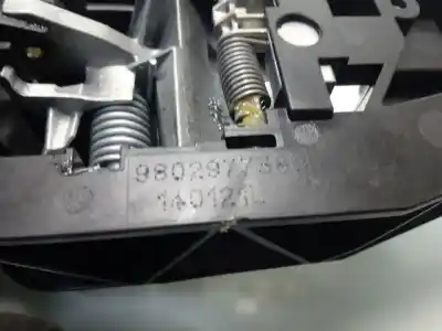 Автозапчасти б/у задняя левая наружная ручка за opel corsa f hn05 ссылки oem iam 9802977380  