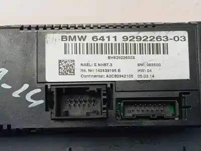 Second-hand car spare part climate control for bmw x1 (e84) sdrive 18d oem iam references 6411929226303  