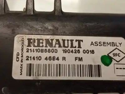 Автозапчастина б/у водяний радіатор для dacia dokker essential посилання на oem iam 214104684r  