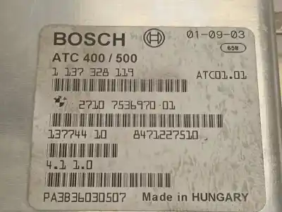 Second-hand car spare part electronic module for bmw x5 (e53) 3.0d oem iam references 1137328119  