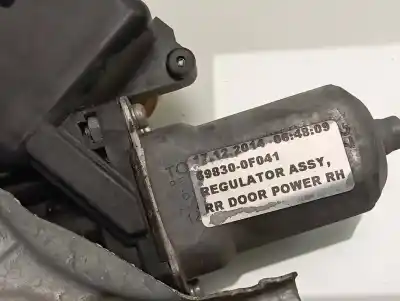 Автозапчастина б/у регулятор скла заднього правого для toyota verso (aur2/zgr2) 2ad посилання на oem iam 698300f041  