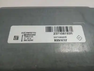 Автозапчастина б/у ебу контролер двигуна для dacia dokker essential посилання на oem iam 237108193r  