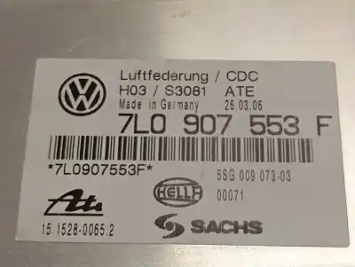 Second-hand car spare part suspension control unit for porsche cayenne (typ 9pa) básico oem iam references 7l0907553f  