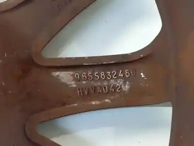Pezzo di ricambio per auto di seconda mano set di cerchione in lega per citroen c4 picasso * riferimenti oem iam 9655832480  