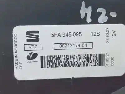 Second-hand car spare part left tailgate light for seat leon (kl1) style oem iam references 5fa945095  