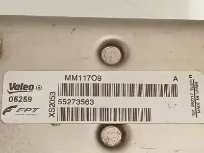 Pezzo di ricambio per auto di seconda mano raffreddatore egr per opel corsa e business riferimenti oem iam 55273563  