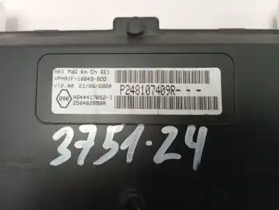 Peça sobressalente para automóvel em segunda mão quadrante por renault kangoo profesional referências oem iam p248107409r  