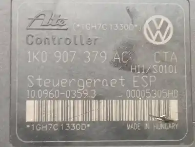 Peça sobressalente para automóvel em segunda mão abs por seat leon (1p1) reference referências oem iam 1k0614517af  
