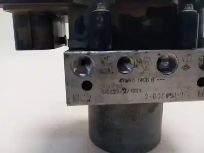 Peça sobressalente para automóvel em segunda mão abs por renault kangoo iii authentic referências oem iam 476601406r  