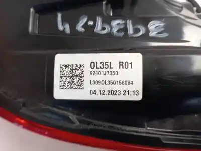 Second-hand car spare part left tailgate light for kia xceed drive oem iam references j792431200  