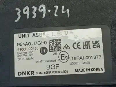 Second-hand car spare part electronic module for kia xceed drive oem iam references 954a0j7gf0  