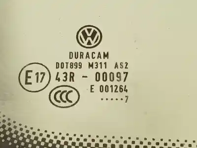 Pièce détachée automobile d'occasion vitre triangulaire custode avant droit pour volkswagen caddy profesional (sa) (03.2015) dfs références oem iam 2k5845412a  