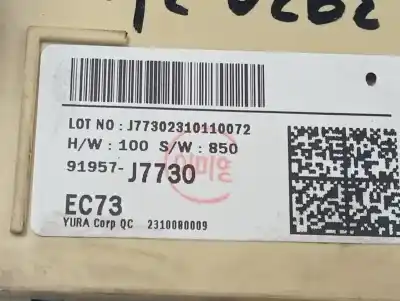 Second-hand car spare part fuse box unit for kia xceed drive oem iam references 91957j7730  