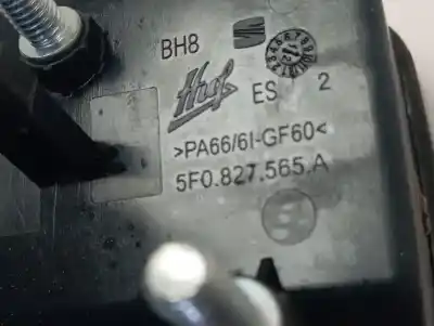 Автозапчастина б/у зовнішня ручка ворот для seat leon (5f1) reference посилання на oem iam 5f0827565a  