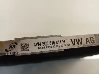 Автозапчастина б/у конденсат/радіатор кондиционера для seat leon (5f1) reference посилання на oem iam 5q0816411m  