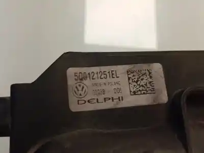 Автозапчастина б/у водяний радіатор для seat leon (5f1) reference посилання на oem iam 5q0121251el  
