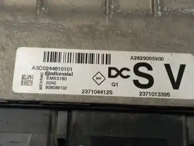 Автозапчастина б/у ебу контролер двигуна для dacia dokker 1.3 tce посилання на oem iam 237104412s  