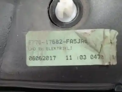 Peça sobressalente para automóvel em segunda mão espelho retrovisor direito por ford transit courier ambiente referências oem iam et7617682  