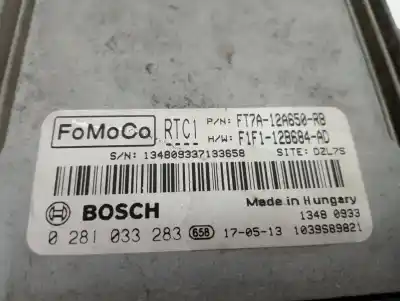 Second-hand car spare part ecu engine control for ford transit courier ambiente oem iam references 0281033283  