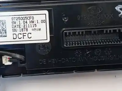 Second-hand car spare part climate control for kia niro edition 7 oem iam references 97250g5cf0  