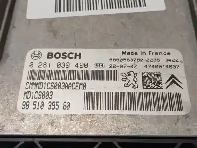 Автозапчастина б/у ебу контролер двигуна для opel combo life expression посилання на oem iam 9851039580  