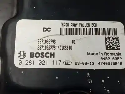 Автозапчасти б/у блок управления двигателем за renault express advance ссылки oem iam 237109279s  