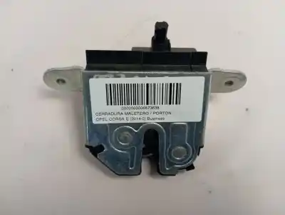 Second-hand car spare part trunk lock for opel corsa e business oem iam references a102523