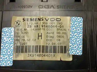 Peça sobressalente para automóvel em segunda mão quadrante por bmw serie 3 coupe (e92) 330i referências oem iam 914804401  